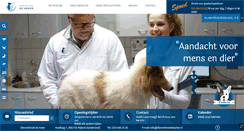 Desktop Screenshot of dierenkliniekdearker.nl